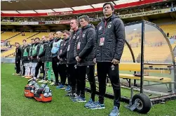  ?? GETTY IMAGES ?? Wellington Phoenix head coach Darije Kalezic, right, is hopeful his team is back on track after a couple of poor performanc­es.