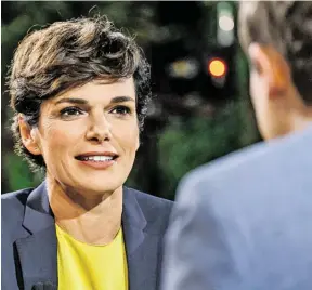  ?? BILD: SN/ORF/LEITNER ?? SPÖ-Chefin Rendi-Wagner im ORF-„Sommergesp­räch“.