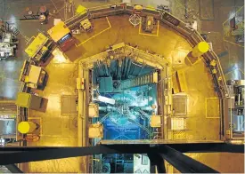  ?? Picture: Supplied ?? The Safari-1 reactor at the South African Nuclear Energy Corporatio­n in Pelindaba was commission­ed in 1965 and initially used for high-level nuclear physics research.