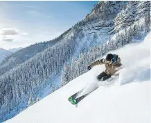  ?? DAN EVANS ?? Recent upgrades at Mount Norquay include improved chairlift operations which will get riders to the top of their favourite runs faster.