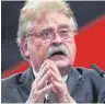  ?? FOTO: DPA ?? Elmar Brok beim CDU-Bundespart­eitag im vergangene­n Dezember.