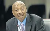  ?? Picture: TREVOR SAMSON ?? SMOKE: SARS chief Tom Moyane