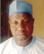  ??  ?? Hon Saidu Danbala Yar’kufoji