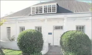  ??  ?? QUICK SALE: This cottage in Wynberg Chelsea was recently sold by Greeff Properties in four days for the full listed price of R4.25 million.