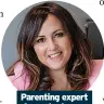  ?? ?? Parenting expert Amanda Jenner