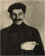  ??  ?? Stalin in exile 1915