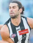  ??  ?? DANGER: Brodie Grundy.