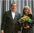  ?? ?? Rektor Johannes Wagner und Mitorganis­atorin Ursula Glanz.