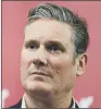 ??  ?? SIR KEIR STARMER: ‘I do not think they are the right measure for the worth of an individual.’