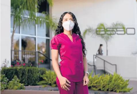  ??  ?? Sussy Obando has faced obstacles in becoming a licensed physician in the U.S.