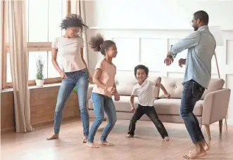  ?? GETTY IMAGES ?? Learn TikTok dances with your family while you are self-isolating during the coronaviru­s pandemic.