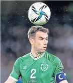  ?? ?? The Republic’s Seamus Coleman