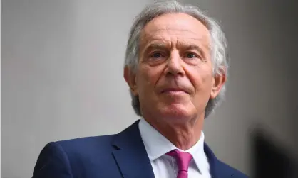  ?? ?? Blair has been made a Knight Companion of the Most Noble Order of the Garter. Photograph: Victoria Jones/PA