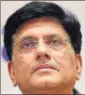  ??  ?? Piyush Goyal