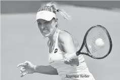  ??  ?? Angelique Kerber