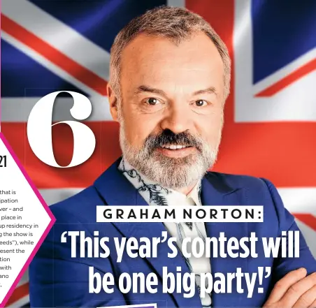  ??  ?? 6
GRAHAM NORTON: