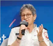  ?? ?? PROF. EILAT SHINAR, Director of National Blood Services, MDA, Israel.