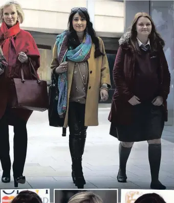  ??  ?? In the club... From left are Diane (Jill Halfpenny), Vicky (Christine Bottomley), Kim (Katherine Parkinson), Roanna (Hermione Norris), Jasmin ((Taj Atwal), and Rosie (Hannah Midgley)