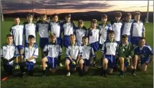  ??  ?? The St Pat’s team who will face AGB again after a draw in Ballinakil­l.