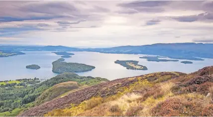  ?? ?? Conic Hill The pathway leading to the stunning viewpoint will be improved as part of the plans