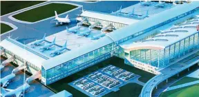  ?? ROGÉRIO TUTI|EDIÇÕES NOVEMBRO ?? Novo Aeroporto Internacio­nal de Luanda está a ser construído no município de Icolo e Bengo