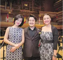  ?? A N T O I N E S A I T O ?? Last year, first and second prize at the Montreal Internatio­nal Musical Competitio­n went to South Koreans Keonwoo Kim and Hyesang Park, left. Third place went to Canadian France Bellemare, right.