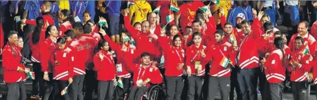  ??  ?? This probably was India’s best Commonweal­th Games performanc­e because of the sheer weight of the performanc­es, which was truly world class in events like table tennis, shooting and badminton.