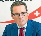  ??  ?? TAMEDIA AG Svp-nationalra­t Roger Köppel.