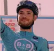  ?? BETTINI ?? Vicentino Luca Mozzato, 24 anni, corre per la francese B&B, team Profession­al: è pro’ dal 2020