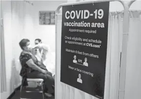  ?? MARCIO JOSE SANCHEZ/AP ?? Vaccinatio­n efforts were going to be a logistical challenge in any case, but they hit an underfunde­d public health system.