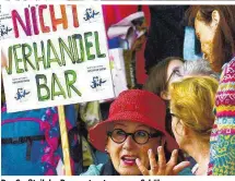  ??  ?? Der Großteil der Demonstran­ten waren Schüler, aber auch ältere Semester mischten sich unter das Demo-Volk