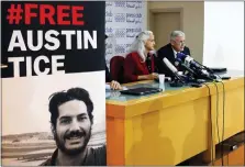  ?? ?? Marc and Debra Tice, the parents of Austin Tice, who is missing in Syria for nearly six years.