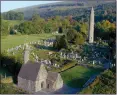  ??  ?? Footage of Glendaloug­h in the new Tourism Ireland film.