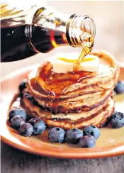  ??  ?? Too good to be true? Maple syrup, left, is high in sucrose; coconut palm sugar, below, contains 45 calories per tbsp; agave is a favourite of Mary Berry, below right