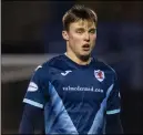  ?? ?? Ross spent last season on loan at Stark’s Park