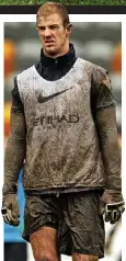  ??  ?? Mud guard: Joe Hart