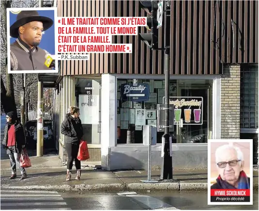  ?? PHOTO AGENCE QMI, CÉDÉRICK CARON ?? Le Beauty’s Luncheonet­te est situé sur l’avenue Mont-Royal, à l’angle de la rue Saint-Urbain, à Montréal. HYMIE SCKOLNICK Proprio décédé