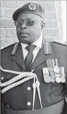  ??  ?? Commander Bulawayo District Colonel Rantham Moyo