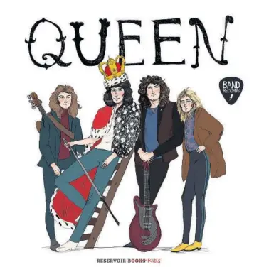  ?? EFE ?? > Imagen del libro de Soledad Romero sobre la banda Queen en un dibujo de Laura Castelló.