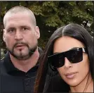  ??  ?? Kim Kardashian with Pascal Duvier