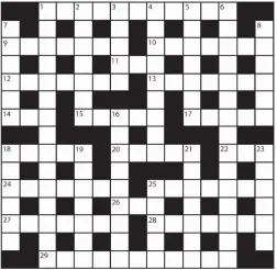  ?? PRIZES of £20 will be awarded to the senders of the first three correct solutions checked. Solutions to: Daily Mail Prize Crossword No. 15,817, PO BOX 3451, Norwich, NR7 7NR. Entries may be submitted by second-class post. Envelopes must be postmarked no l ??