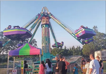  ?? sean Williams ?? A variety of rides thrilled all ages at the Polk County Fair.