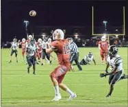  ?? Adam dortch ?? Sonoravill­e junior tight end Ridge Redd recently played in the GACA All-Star football game. Redd was a member of the North squad in their annual North-South matchup.