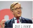  ?? FOTO: SKOLIMOWSK­A/DPA ?? Dietmar Bartsch, Linken-Spitzenkan­didat im Bund.