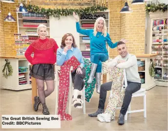  ??  ?? The Great British Sewing Bee Credit: BBCPicture­s