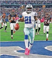  ?? [PHOTO ?? Dallas Cowboys running back Ezekiel Elliott is under investigat­ion after an alleged altercatio­n at a Dallas bar.