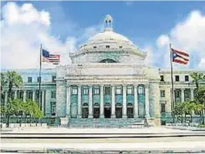  ?? ABC ?? Imagen de archivo del Capitolio de Puerto Rico, en San Juan