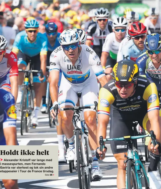  ?? SPORT: TOUR DE FRANCE FOTO: NTB SCANPIX ??