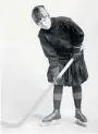  ?? COURTESY OF LIBRARY AND ARCHIVES CANADA ?? Eva Ault was a star forward for the Ottawa Alerts.