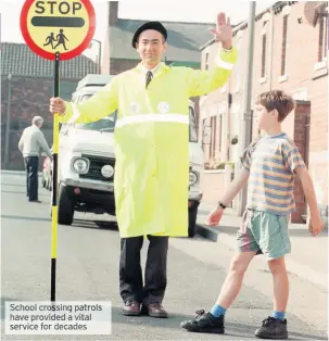  ??  ?? School crossing patrols have provided a vital service for decades